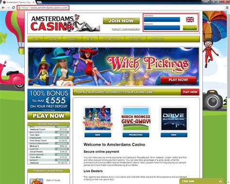 Amesterdão casino login