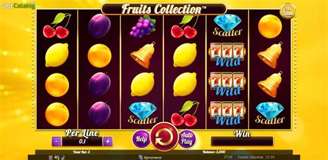 Fruits Collection 30 Lines Slot Grátis