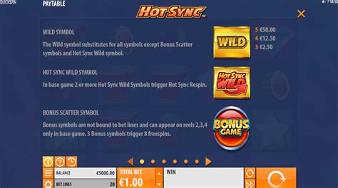 Jogar Hot Sync com Dinheiro Real