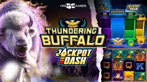 Jogar Thundering Buffalo Jackpot Dash com Dinheiro Real