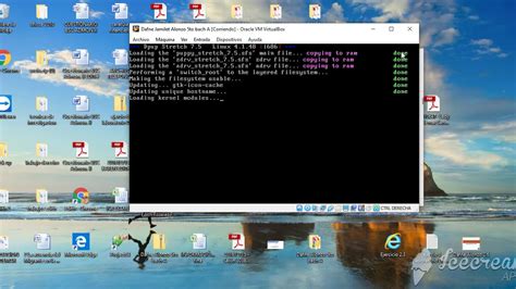 Linux máquina de fenda