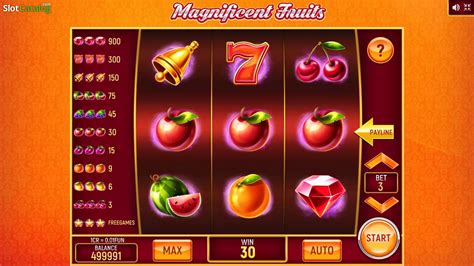 Magnificent Fruits 3x3 Slot - Play Online