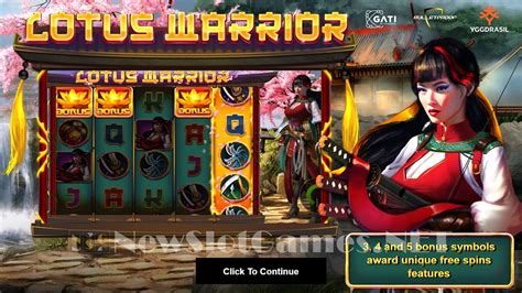Play Lotus Warrior slot