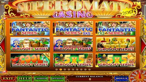 Superomatic online casino Belize
