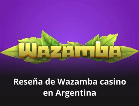 Wazamba casino Argentina